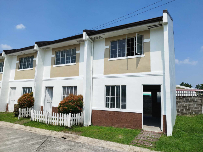 Two-storey townhouses at Brentwood Residences in Capas, Tarlac